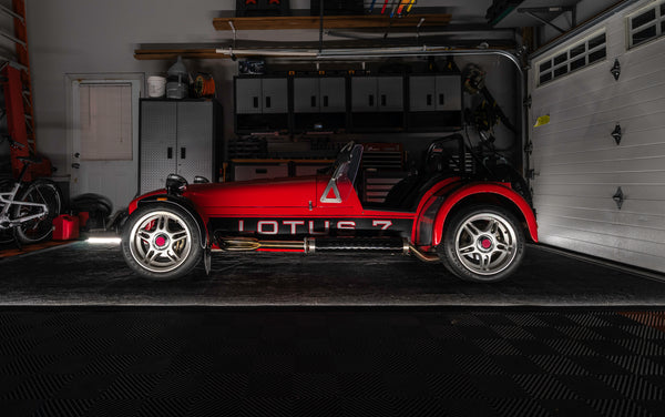 LED Garage Car Mat - Lotus 7